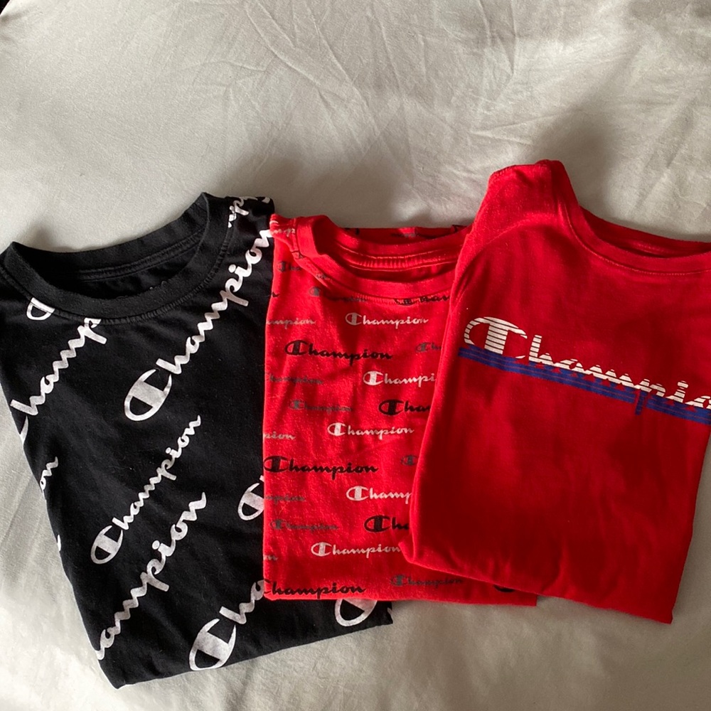 Champion shirt trio